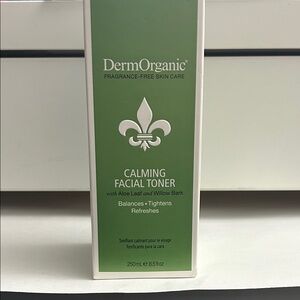DermOrganic Calming Facial Toner - sealed